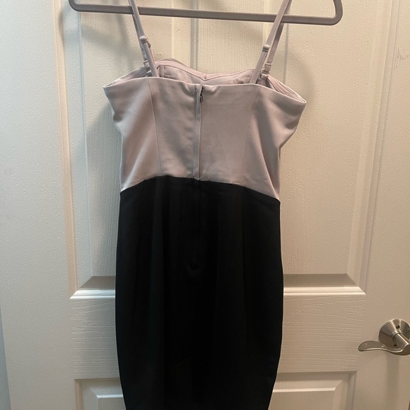 H&M Gray and Brown Strapless Sheath Cocktail Dress - Picture 2 of 7